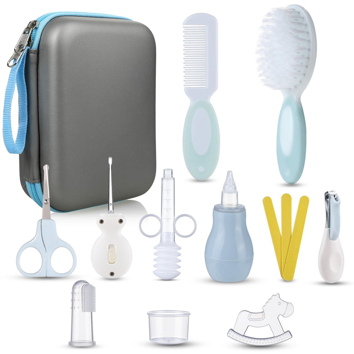 Lictin Baby Healthcare and Grooming Kit, Rechargeable Baby Nail Trimmer Electric Set