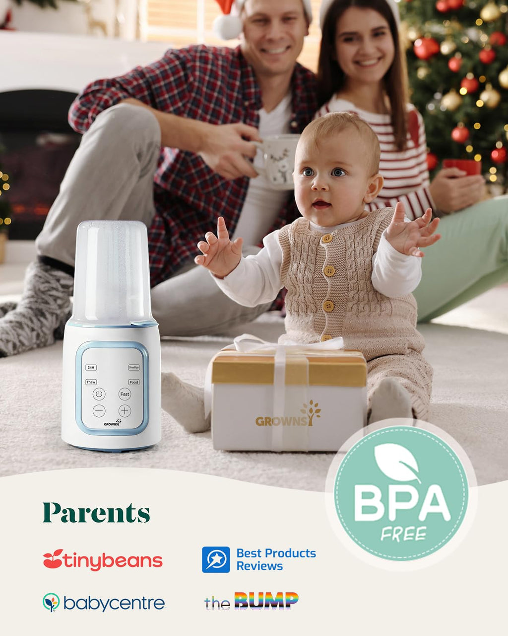 GROWNSY Bottle Warmer,Baby Bottle Warmer for Breastmilk