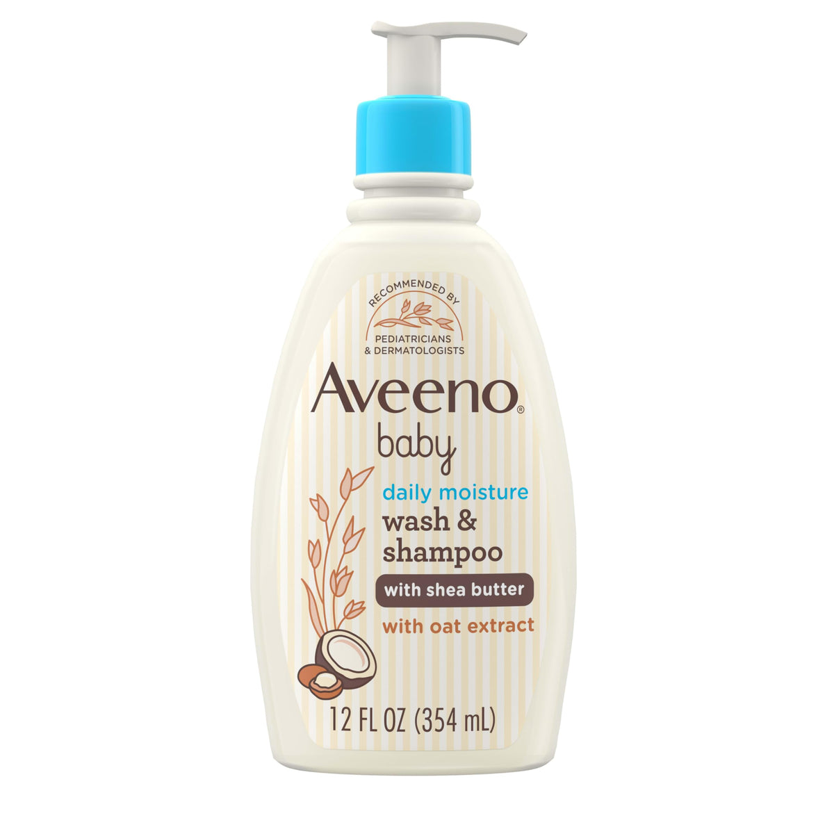 2-in-1 Baby Wash & Shampoo with Shea Butter & Oat Extract