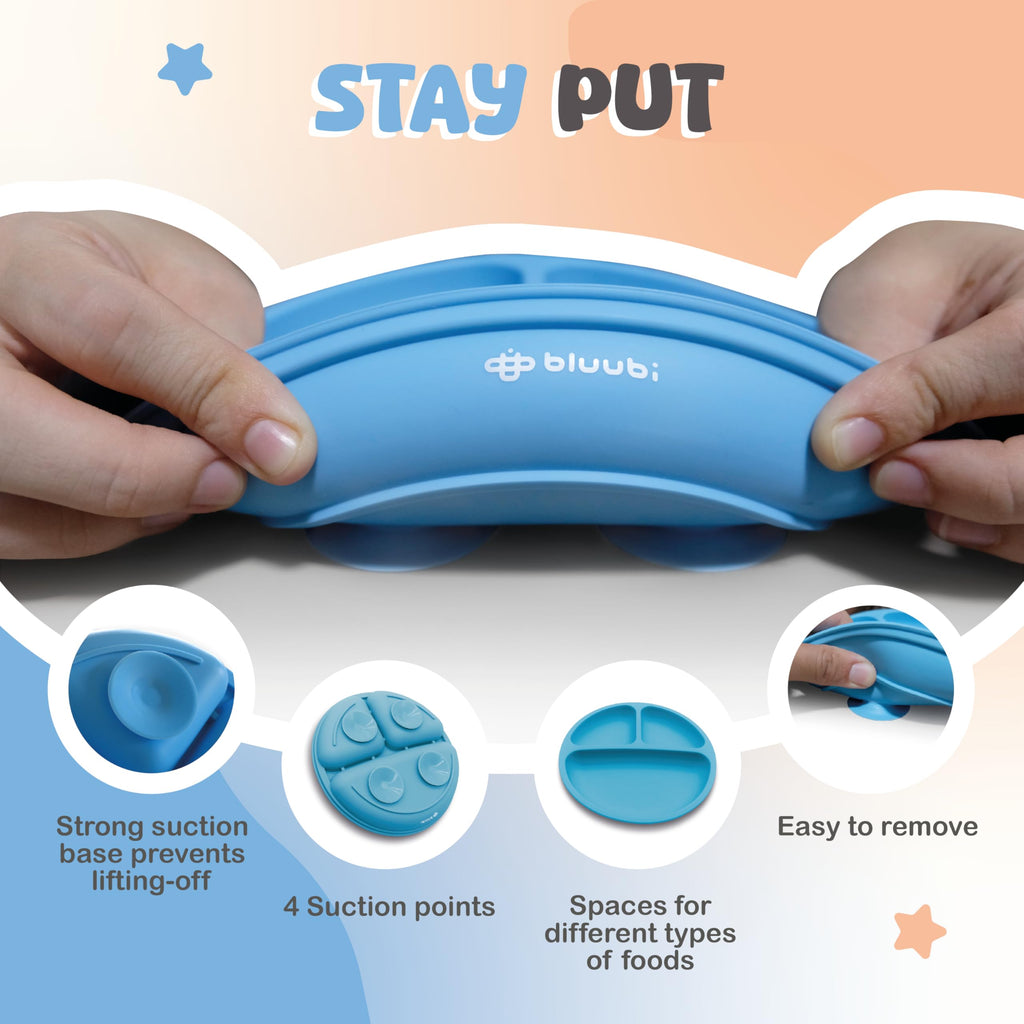 Silicone Baby Feeding Set for First Foods & Baby-Led Weaning