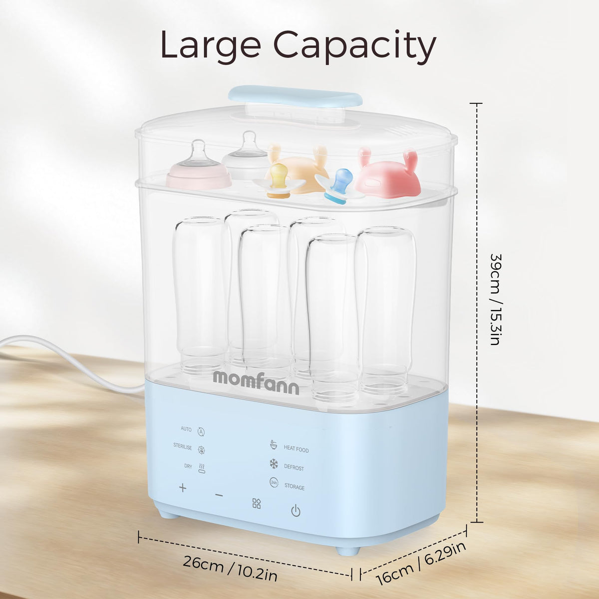 8-in-1 Baby Bottle Sterilizer & Dryer