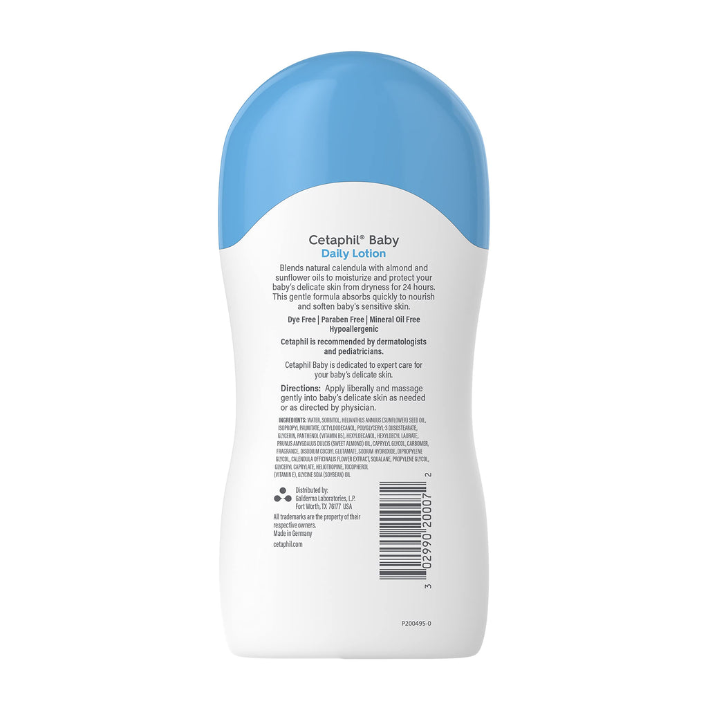 Baby Face & Body Lotion with Sweet Almond & Sunflower Oil