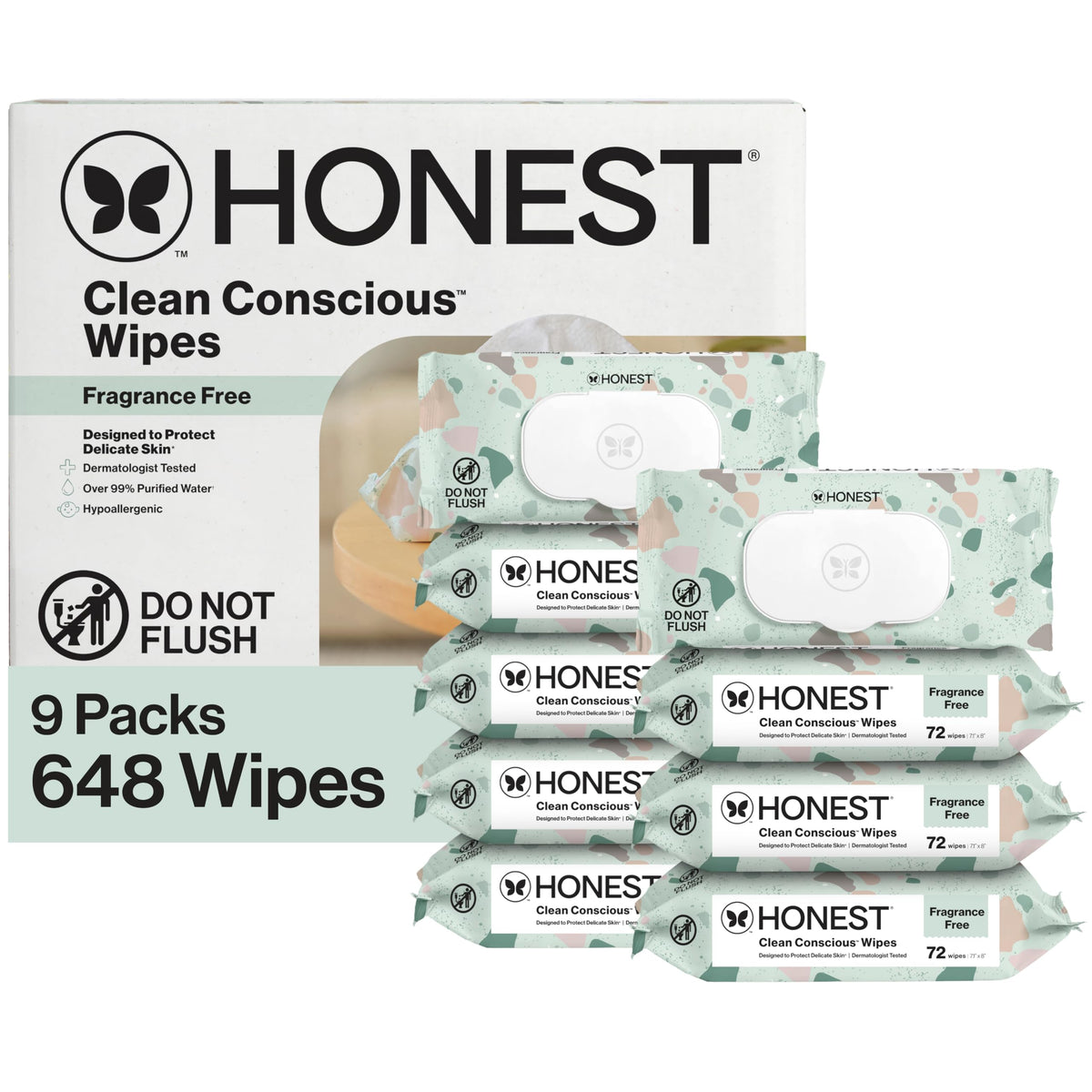 The Honest Company Multi-Use Baby Wipes