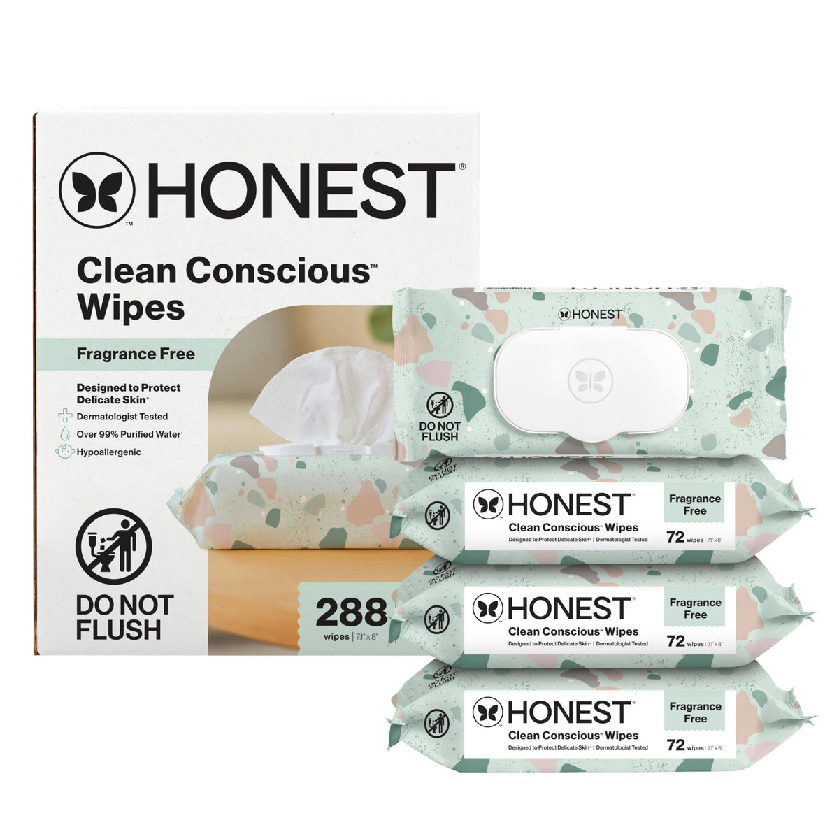 The Honest Company Multi-Use Baby Wipes
