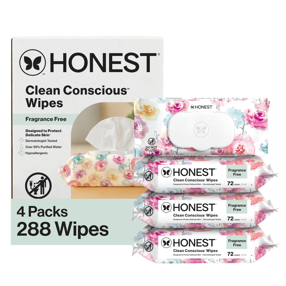 The Honest Company Multi-Use Baby Wipes