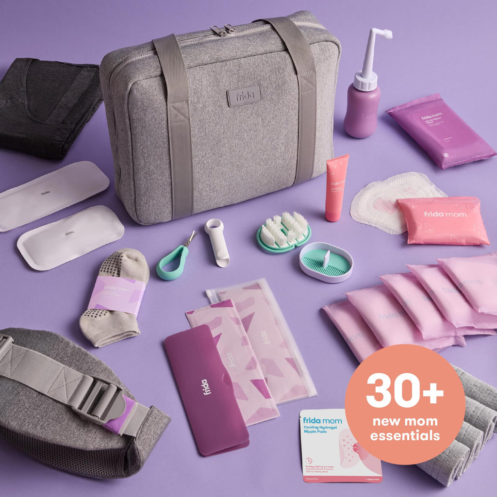 Frida Mom 30pc Pre-Packed Hosptial & Baby Essentials Travel Bag