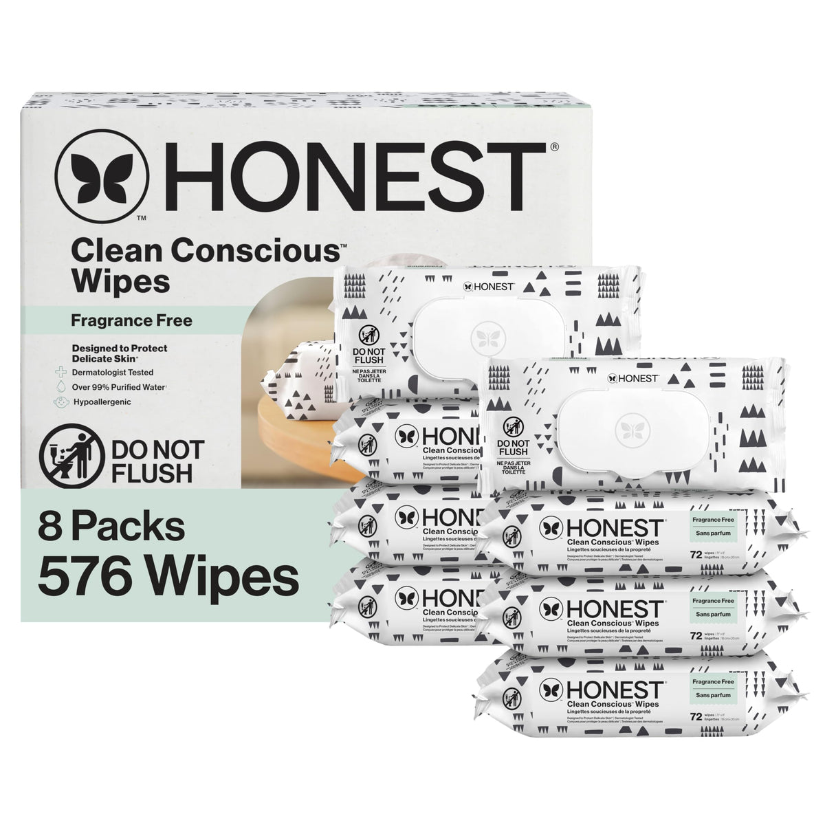 The Honest Company Multi-Use Baby Wipes