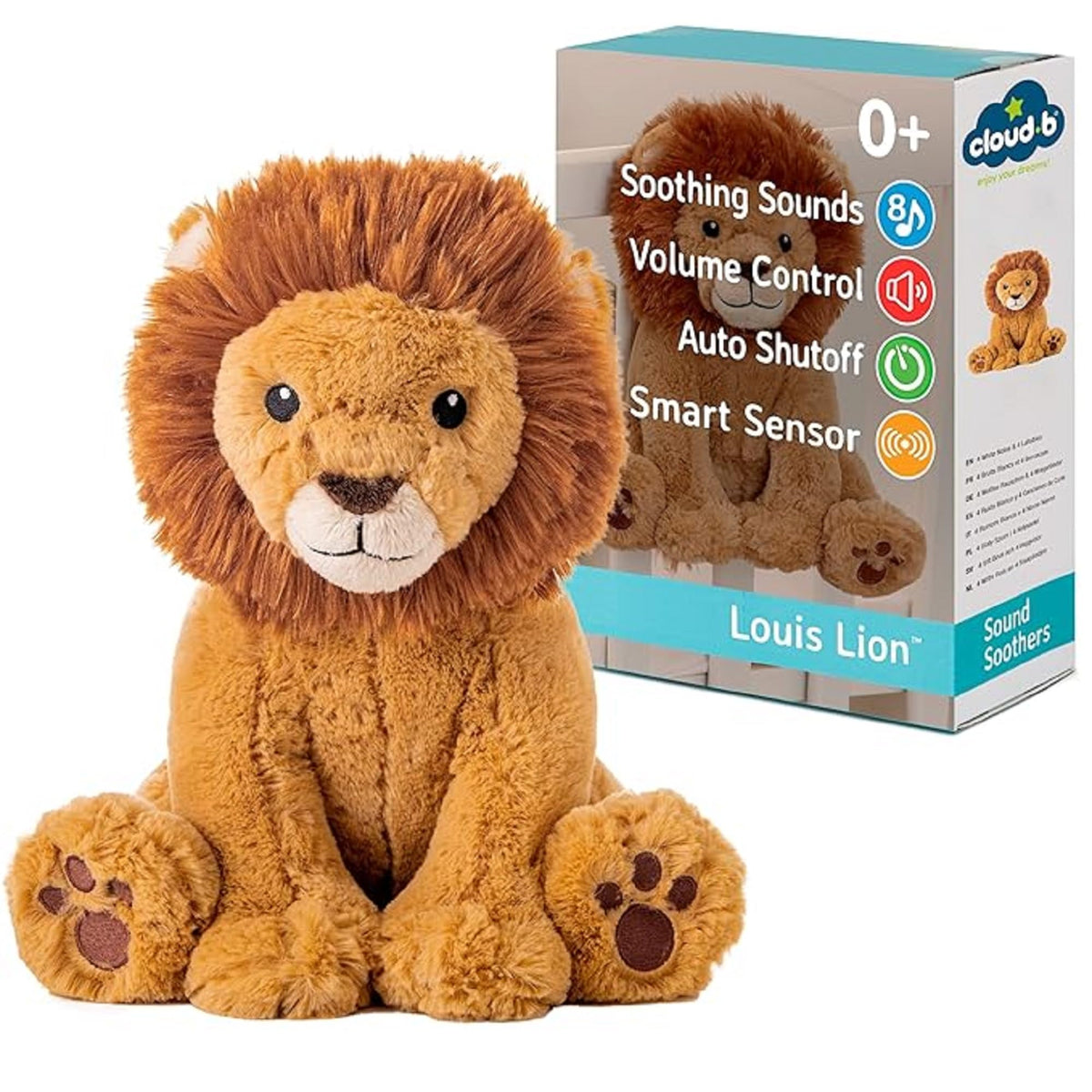 Portable Baby Sound Machine with Lullabies & Nature Sounds