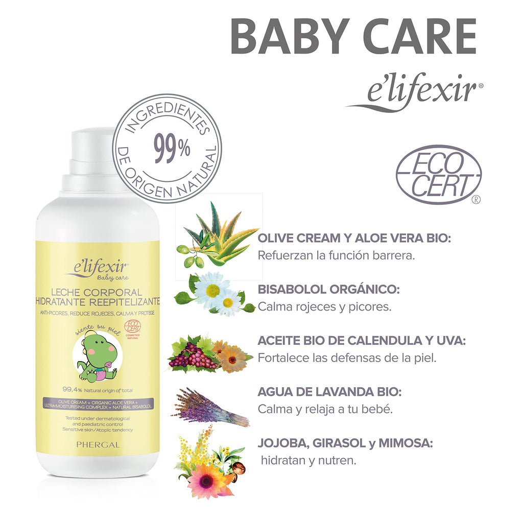 Elifexir Baby Care Reepithelizing Moisturizing Body Milk 400ml