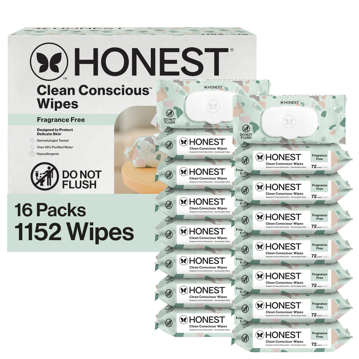 The Honest Company Multi-Use Baby Wipes