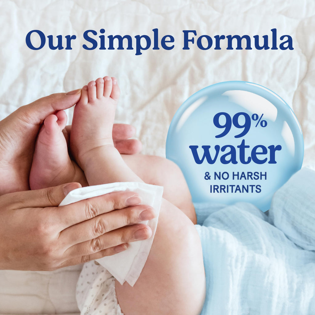 HUGGIES Unisex Baby Skin Essentials Wipes Hypoallergenic 99% Water