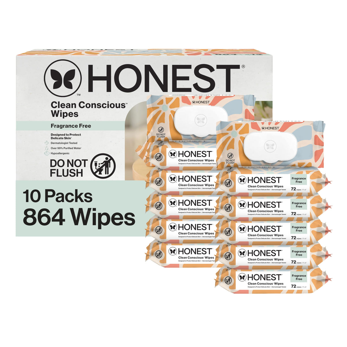 The Honest Company Multi-Use Baby Wipes
