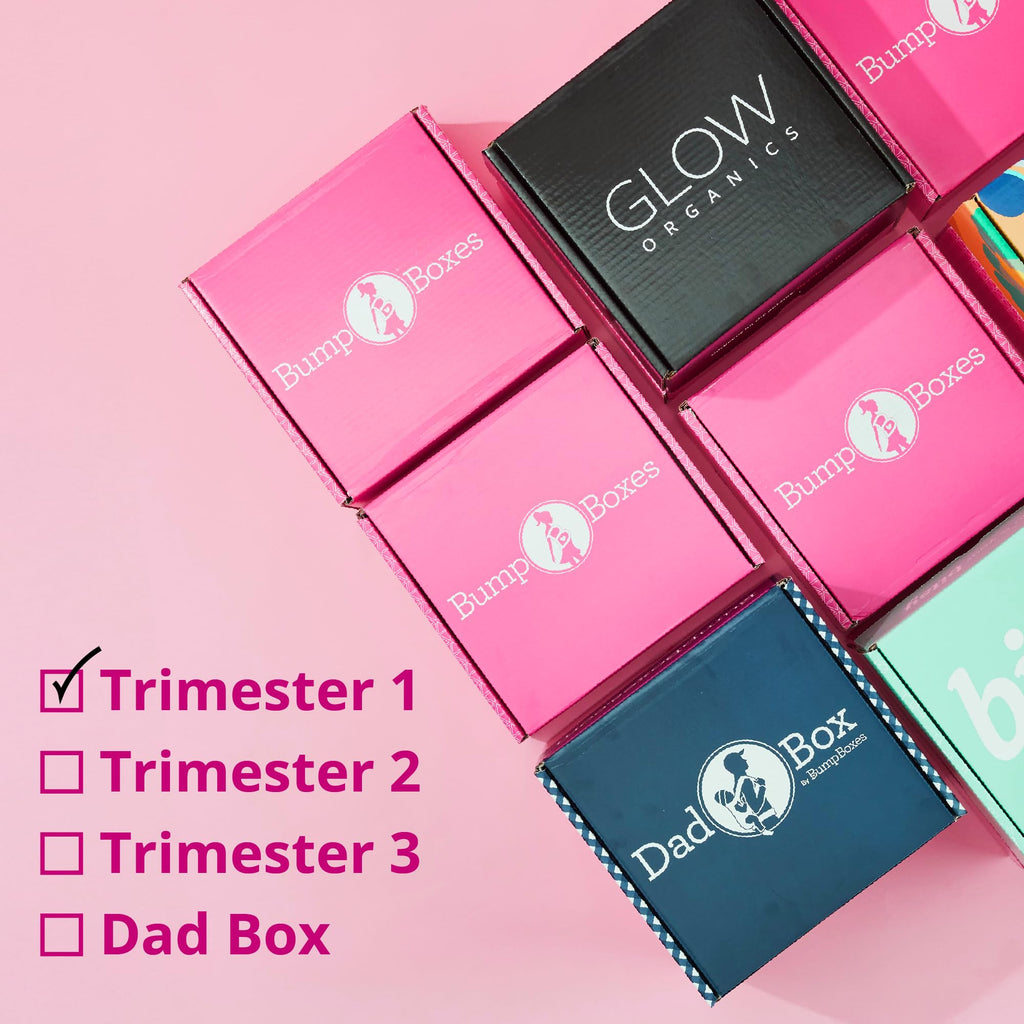Bump Boxes Trimester Pregnancy Gift Boxes for Expecting and First Time Moms