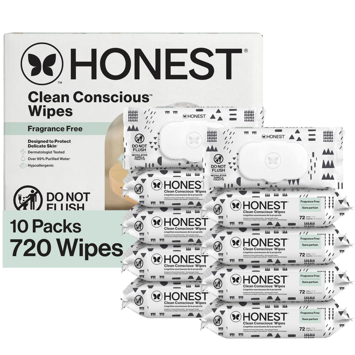 The Honest Company Multi-Use Baby Wipes
