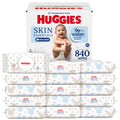 HUGGIES Unisex Baby Skin Essentials Wipes Hypoallergenic 99% Water