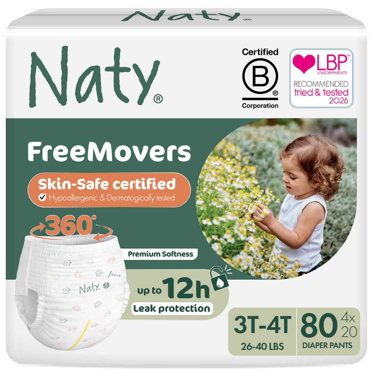 Naty FreeMovers Pull Up Training Pants