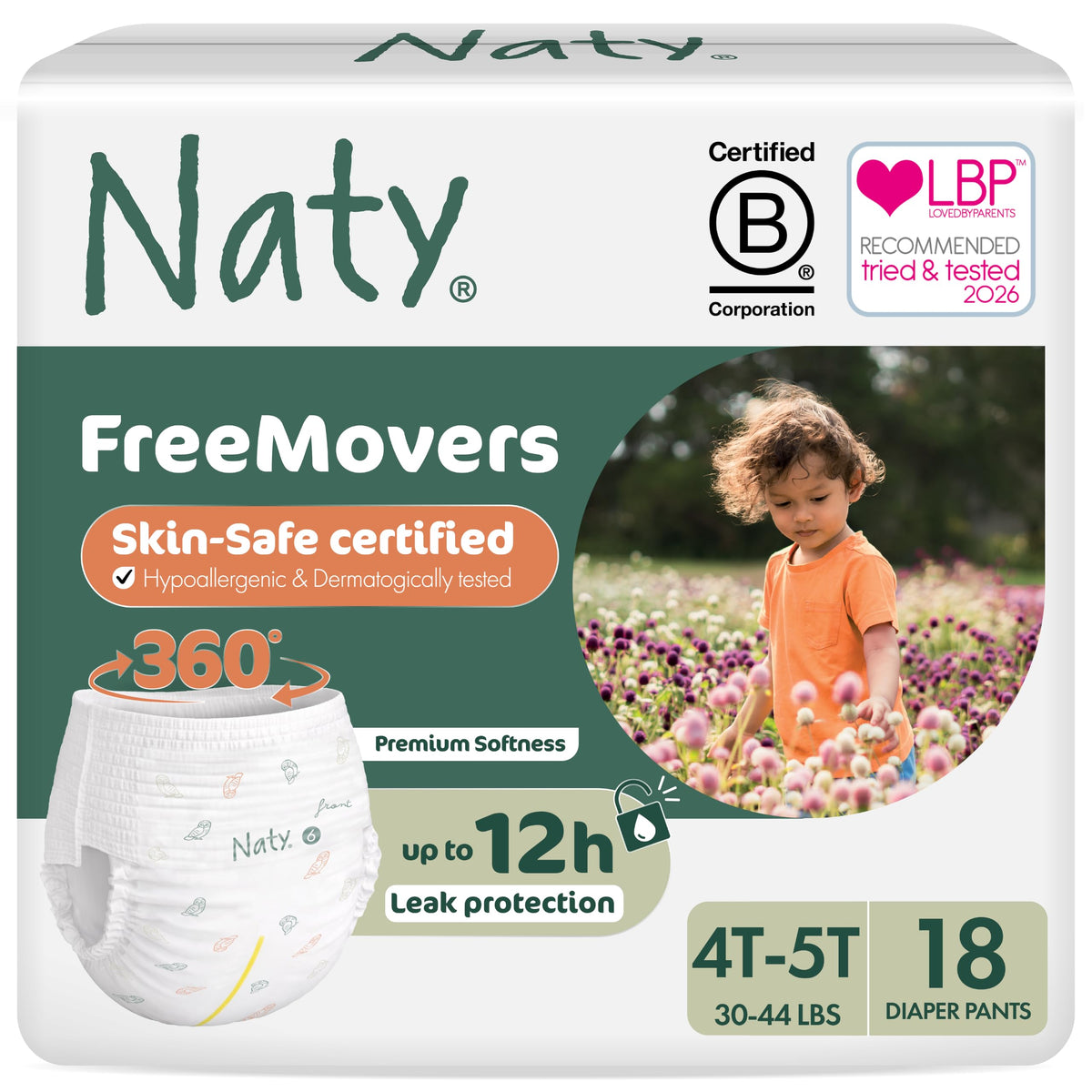 Naty FreeMovers Pull Up Training Pants