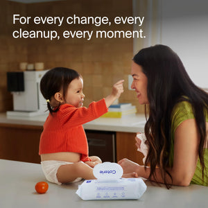 Sensitive Skin Baby Wipes, 99% Water, Unscented & Hypoallergenic