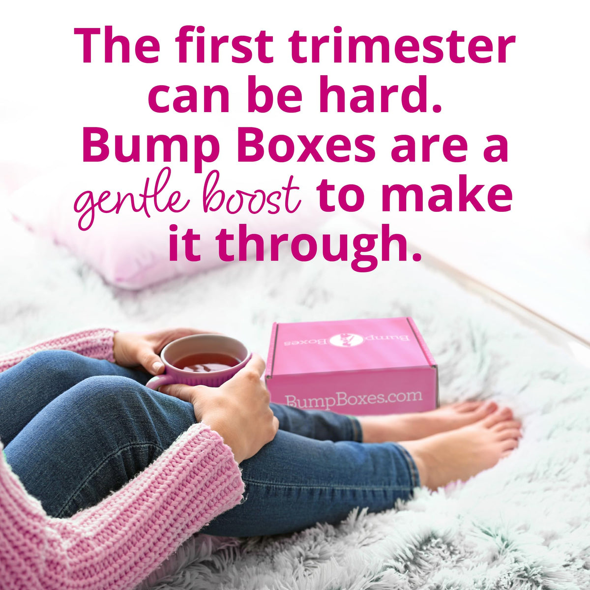 Bump Boxes Trimester Pregnancy Gift Boxes for Expecting and First Time Moms