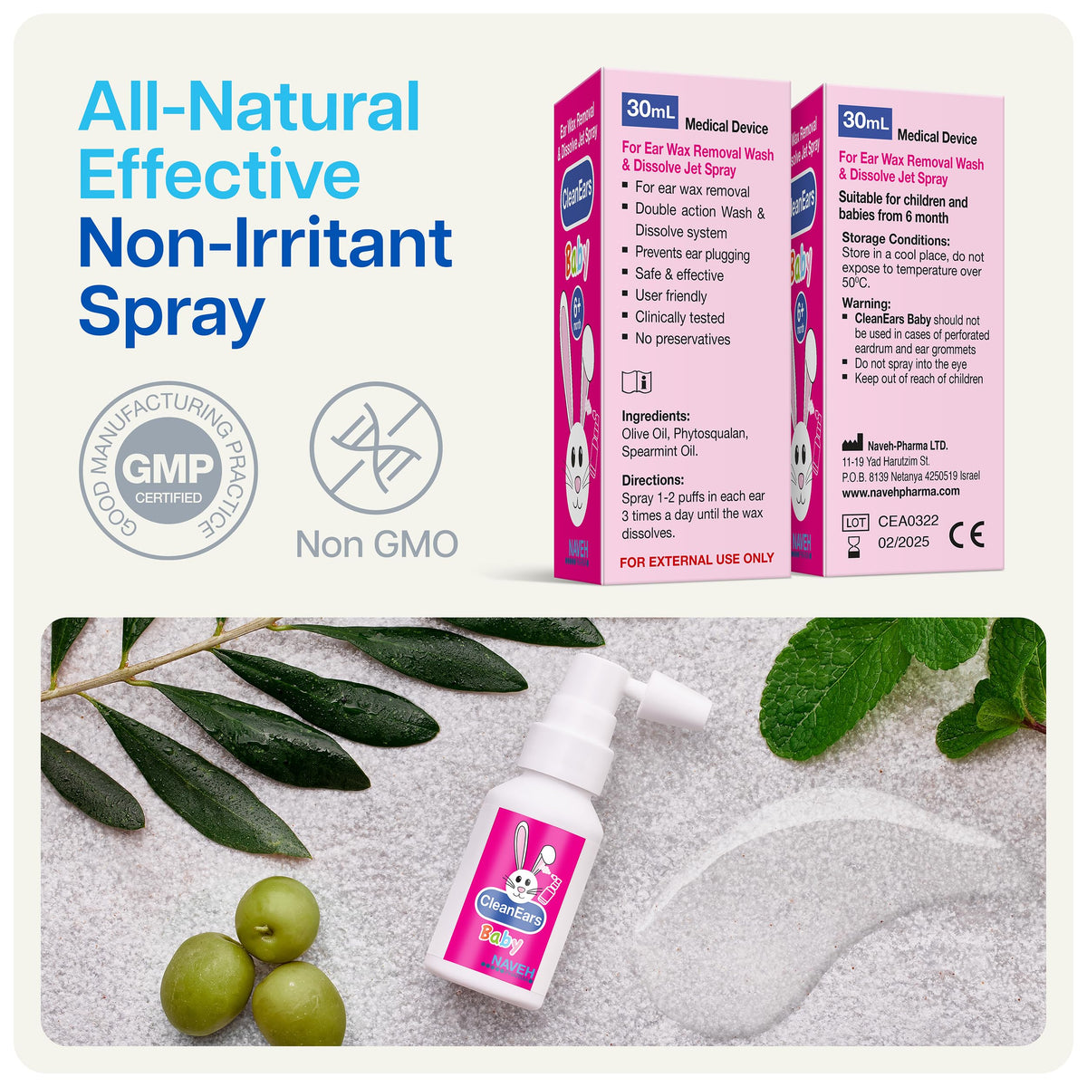 Gentle Baby Ear Wax Removal Drops
